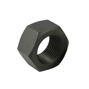 Schwarze 2H-Sechskantmutter A194